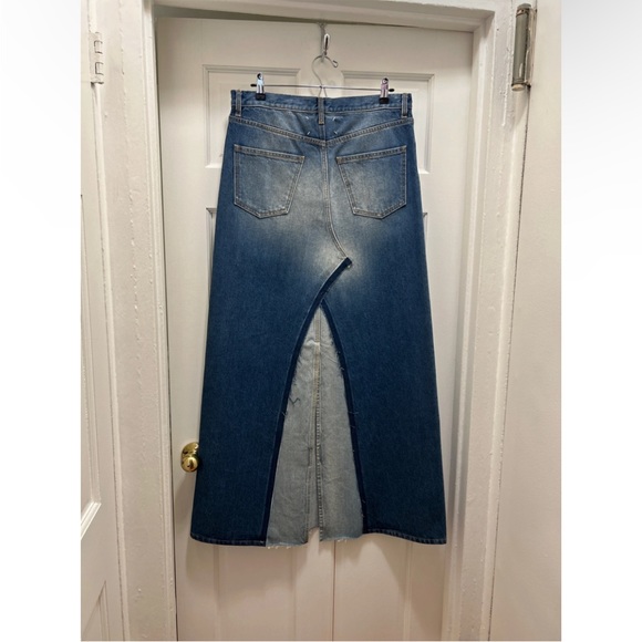 Denim maxi skirt by Maison Margiela - Picture 6 of 13